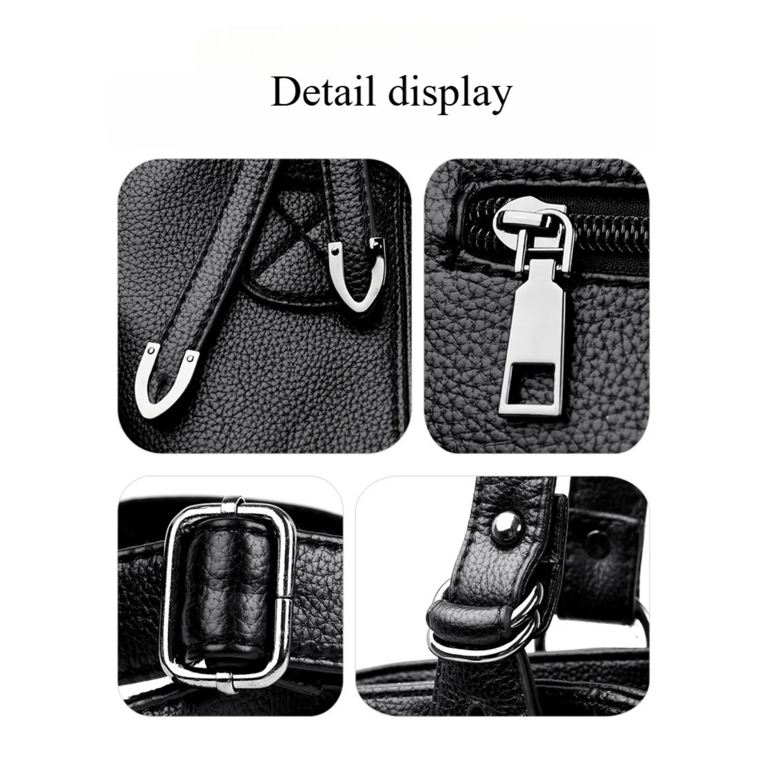 2025 new large capacity women's fashion shoulder bag, fashion cross-body bag commuting bag, suitable for daily use