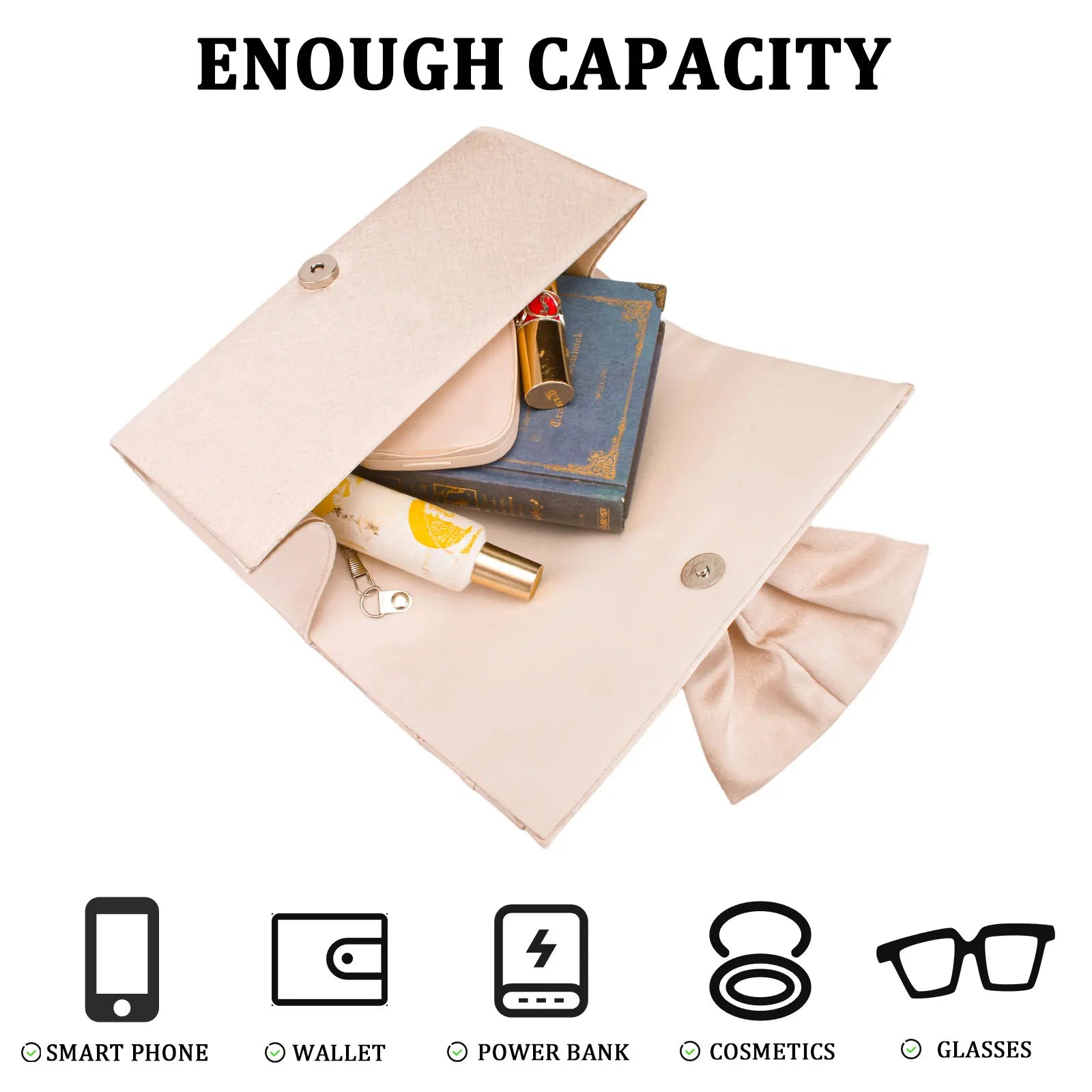 Fashion Bow Satin Evening Banquet Clutch Bag Women Elegant Chain Shoulder Crossbody Wedding Purse Prom Party Handbag Dinner Bags