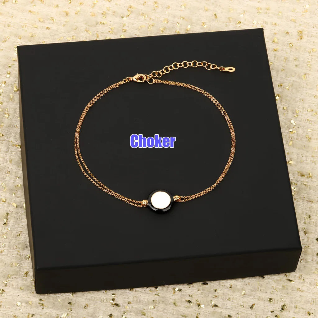 Women Jewelry Sets Bracelets Necklace 9 Styles Pendant Beaded Chains Ladies Fashion Design Hand Chain