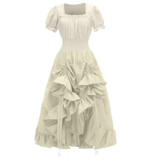 Women Renaissance Costumes Medieval Dress Victorian High Low Dress