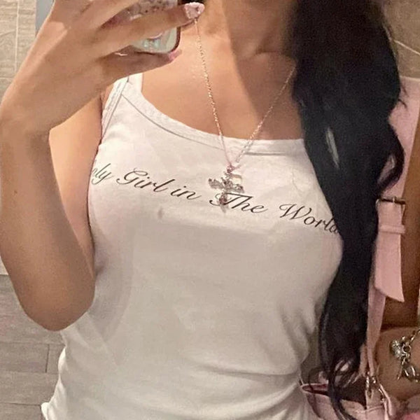 New Y2K Crop Tops Women Slim Backless Corset Top 2023 Summer Sleeveless Sexy Night Club Tank Tops Camis 2000s Vintage Clothes