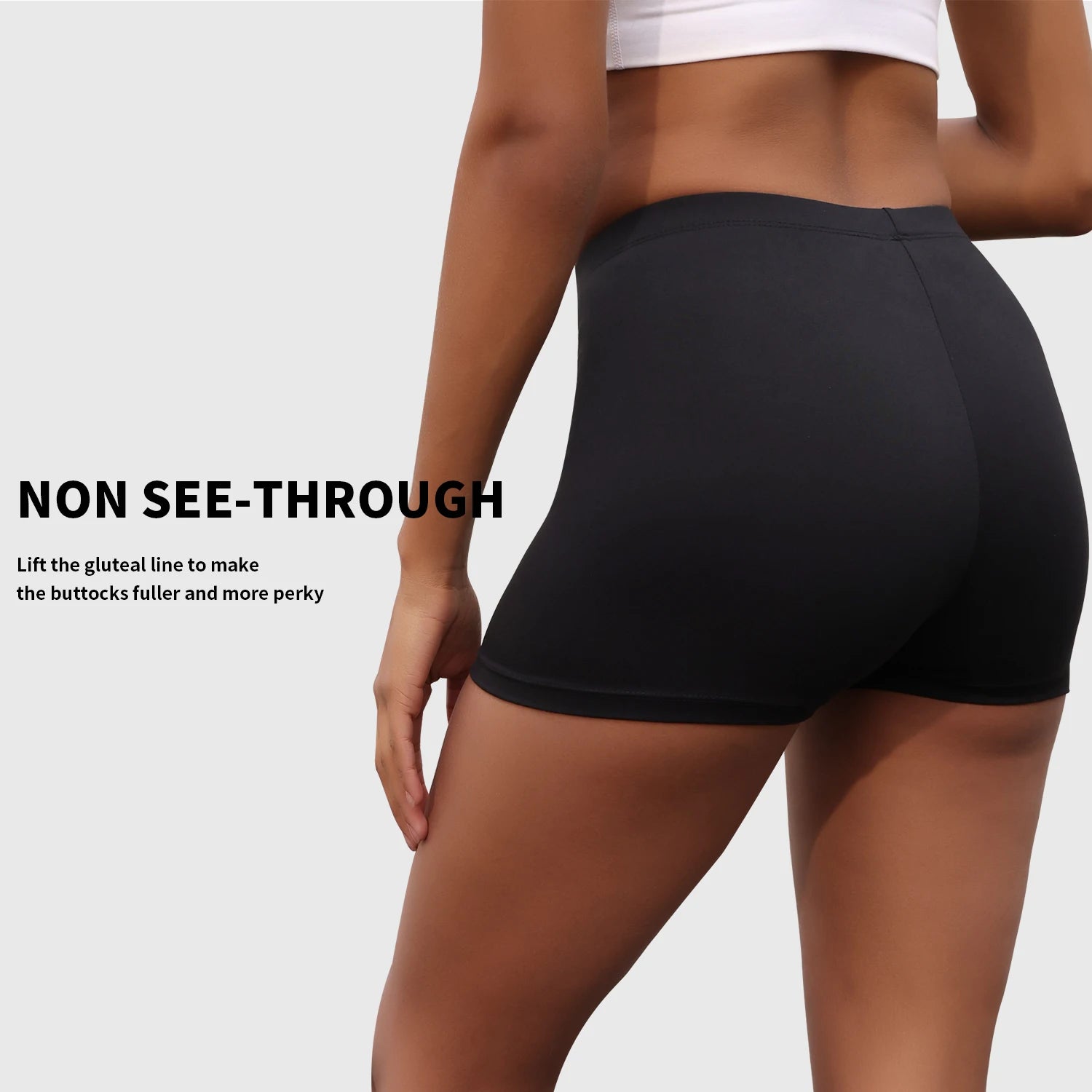 High Elasticity Sports Shorts Biker Shorts For Women Super Soft No See Yoga Running Push Up Gym  Fitness Women's Activewear