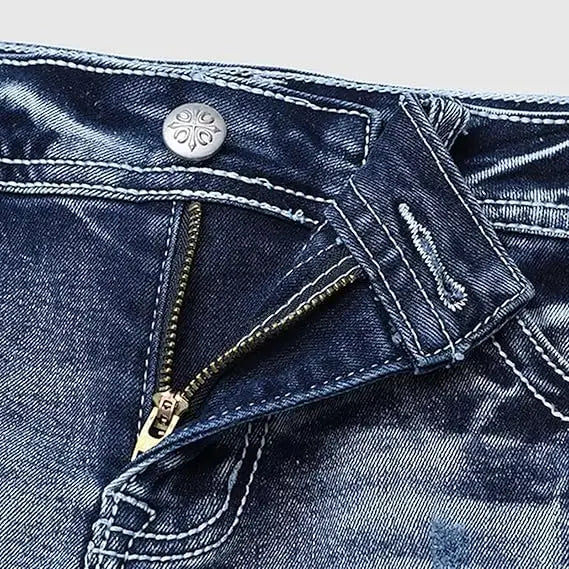 Ripped Jeans Shorts Women High Rise Plus Size Distressed Jeans Wide Leg Cowboy Shorts Y2K Vintage Soft Denim Shorts