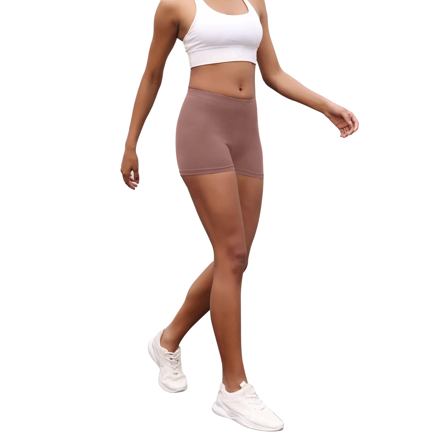 High Elasticity Sports Shorts Biker Shorts For Women Super Soft No See Yoga Running Push Up Gym  Fitness Women's Activewear