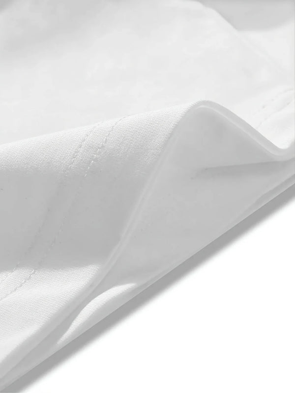 Women's Plus Size Cotton T-Shirt with Humorous Quote  - Breathable Round Neck Short Sleeve Casual Top for Summer