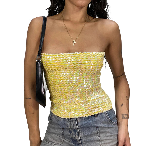 Women Glitter Halter Neck Crop Tops Sparkly Sleeveless Backless Camisole Shimmering Party Clubwear Blouses for Summer Street