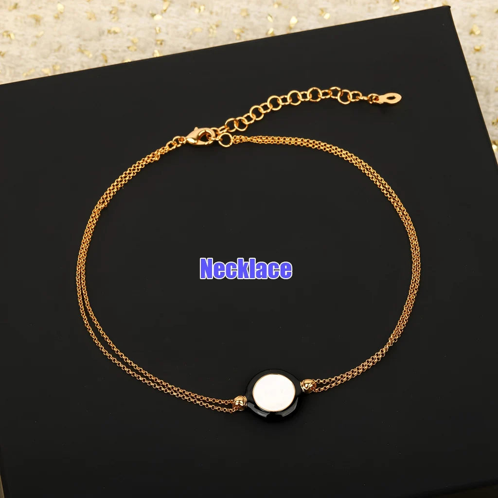 Women Jewelry Sets Bracelets Necklace 9 Styles Pendant Beaded Chains Ladies Fashion Design Hand Chain