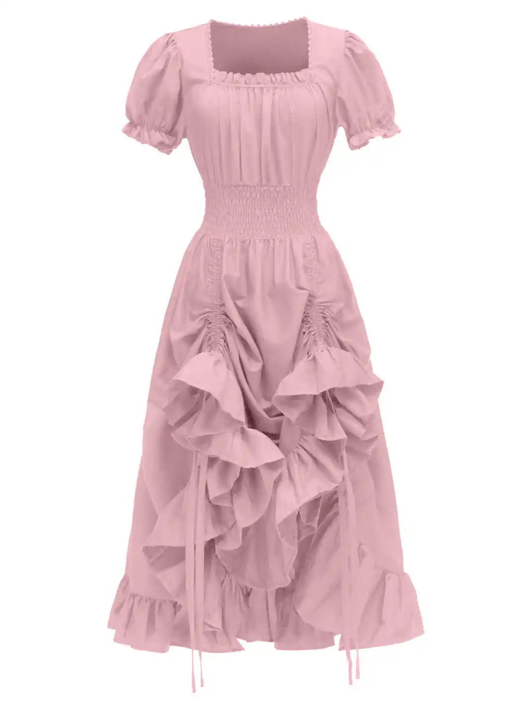 Women Renaissance Costumes Medieval Dress Victorian High Low Dress