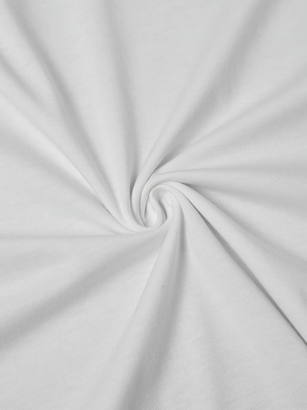 [Patriotic T-Shirt] Patriotic American Flag Women's T-Shirt | Casual Crew Neck, Short Sleeve, Polyester, All-Season Tee